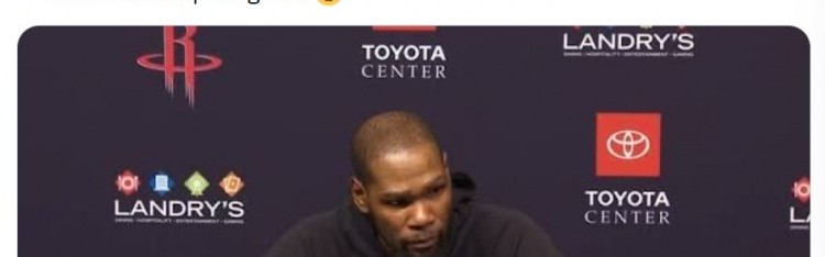 昨天美媒造谣KD言论：我得35分还是赢不了 KD：你们信我说这话？